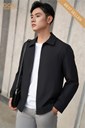 WAJKBD186M - ĐEN Ảnh của Áo jacket cổ đức 2 lớp